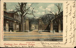Johnson Gate Cambridge, MA Postcard Postcard