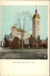 Presbyterian Church Stamford, CT Postcard Postcard