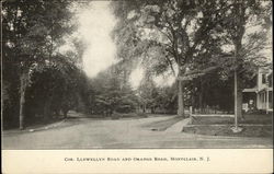 Cor. Llewellyn Road and Orange Road Montclair, NJ Postcard Postcard