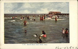 Epworth Beach Corpus Christi, TX Postcard Postcard