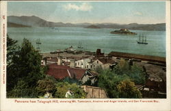 Panorama from Telegraph Hill Postcard