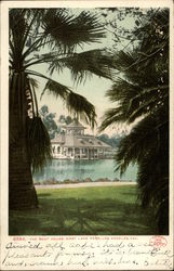 The Boat House, West Lake Park Postcard