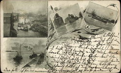 Harbor of Buffalo Postcard