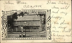 Old Witch House Postcard