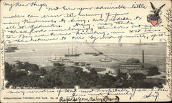 New York Bay Postcard