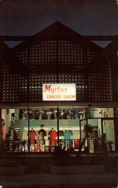 Myrta's Dress Shop in Matamoros Mexico