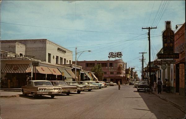Central view of Town Piedras Negras Mexico Tony Valdez