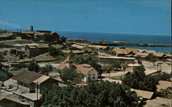 Panoramic View of Santa Rosalia, Baja California Mexico