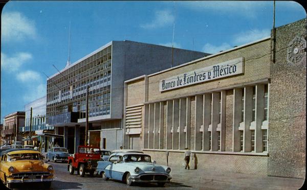 Bank and Palace Matamoros Mexico