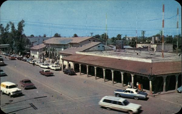 View to the Post and Telegraph Office Mexicali Mexico