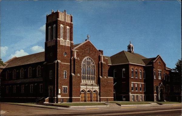 Sacred Heart Church and School Marshfield Wisconsin