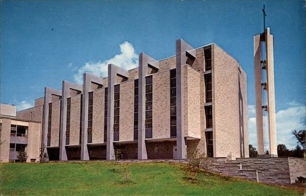 Main Chapel and Bell Tower of St. Joseph's Provincial House Latham New York