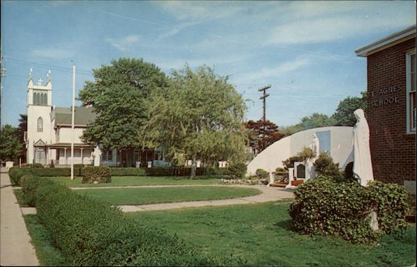 St. Agnes R.C. Church, Rectory and Shrine; Long Island Greenport New York