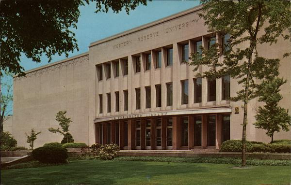 Freiberger Library, Western Reserve University Cleveland Ohio