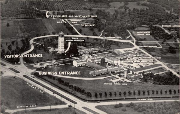 Aerial View of Unity School of Christianity World Headquarters Lee's Summit Missouri