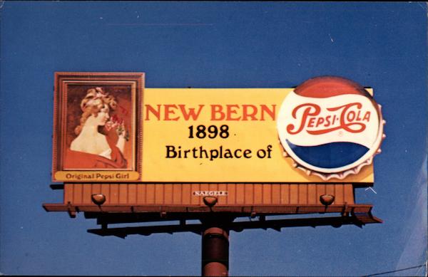 Billboard for Pepsi Cola Modern (1970's to Present)