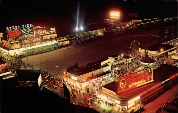 Night View Atlantic City New Jersey