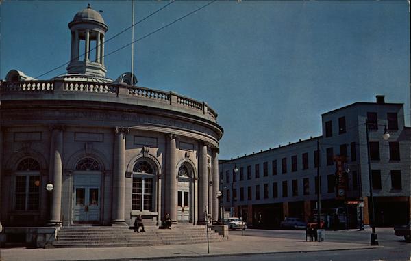 U. S. Post Office and Central Bus Depot Kingston New York