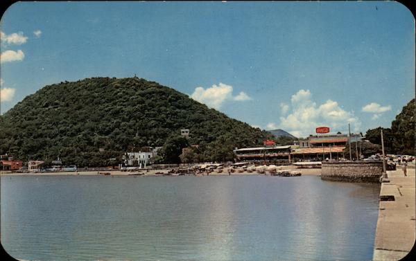 View of the Beach on Lake Chapala Mexico