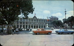 View to the Federal Palace Postcard