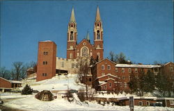 Holy Hill, Shrine of Mary - Help of Christians Postcard