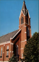 Holy Ghost Parish Church Dickeyville, WI Postcard Postcard