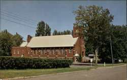 St. Anthony Abbot Church Cumberland, WI Postcard Postcard