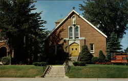 St. Mary's Church Cumberland, WI Postcard Postcard