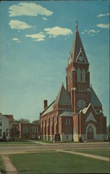 Immanuel Lutheran Church Waupun, WI Postcard Postcard