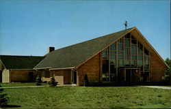 Our Lady, Queen of the Universe Catholic Church Woodruff, WI Postcard Postcard