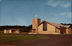 St. Pius X Catholic Church Postcard