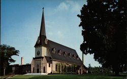 St. Francis DeSales Catholic Church Lake Geneva, WI Postcard Postcard
