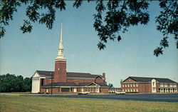 Asbury Methodist Church Postcard