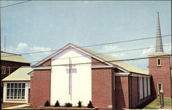 Atlantic Methodist Church Postcard