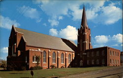 First Baptist Church Ripley, MS Postcard Postcard