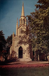 Historic Christ Church, Episcopal Holly Springs, MS Postcard Postcard