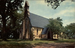 Episcopal Chapel of the Cross Mannsdale, MS Postcard Postcard
