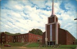 First Baptist Church Houston, MS Postcard Postcard