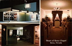 Heart of Reno Chapel Postcard