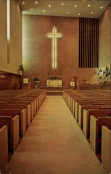 The Sanctuary, Gethsemane Lutheran Church Postcard