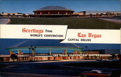International Convention Center Las Vegas, NV Postcard Postcard