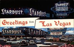 Greetings From Las Vegas Postcard