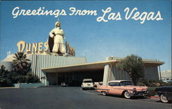The Dunes Hotel on the Strip Postcard