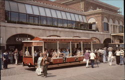 View on the famous Boardwalk Postcard