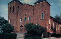 Houghton Wesleyan Methodist Church Postcard