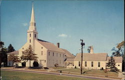 The Old First Church Postcard