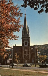 St. Mary's Church Little Falls, NY Postcard Postcard