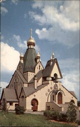 Holy Trinity Monestary Jordanville, NY Postcard Postcard