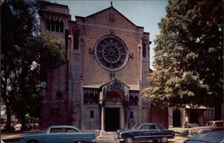 First Presbyterian Church Jamestown, NY Postcard Postcard