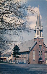 Saint James Roman Catholic Church Jamestown, NY Postcard Postcard